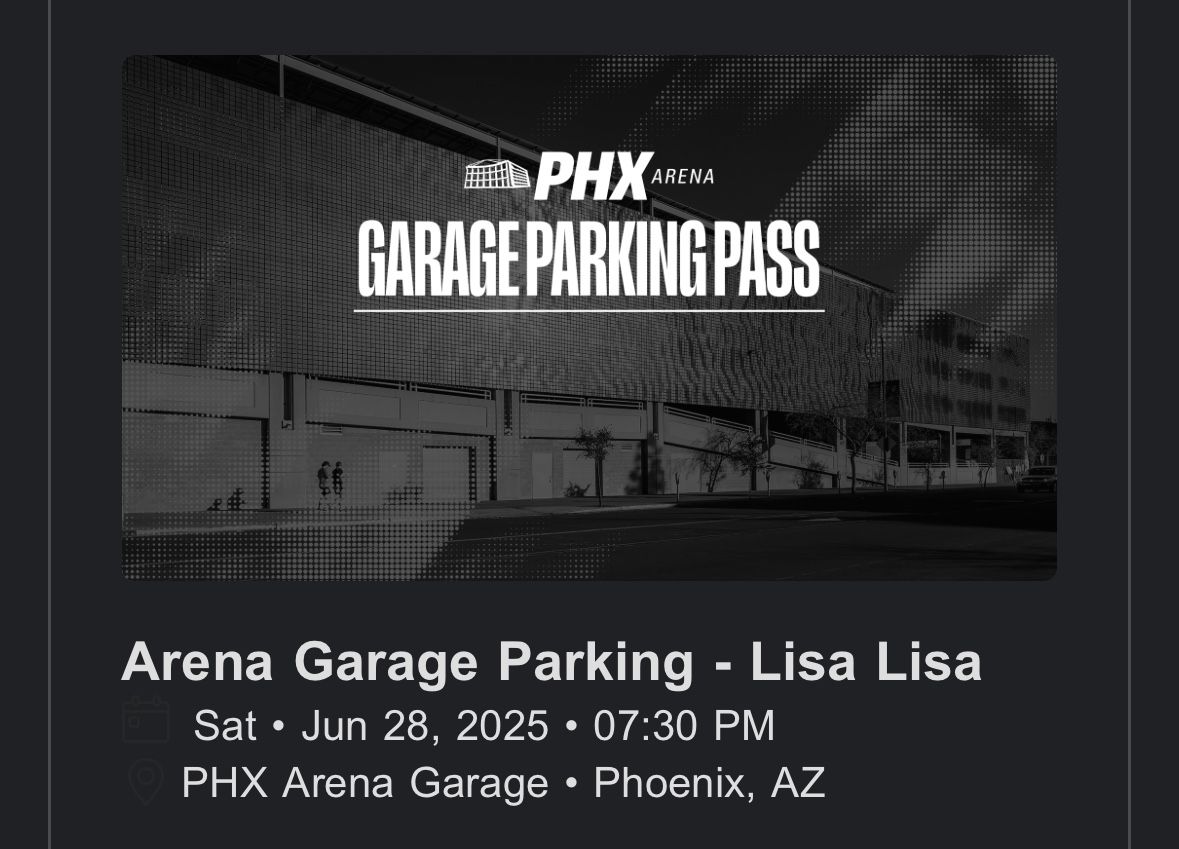 Lisa Lisa Parking Pass
