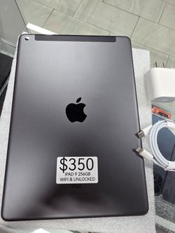 Ipad 9 unlocked 256GB