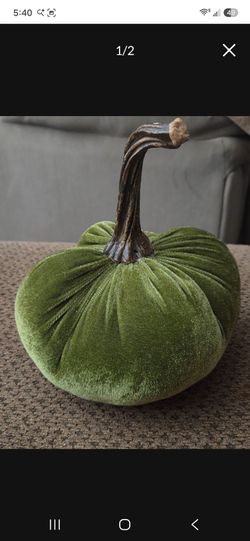 Pumpkin Decoration velvet