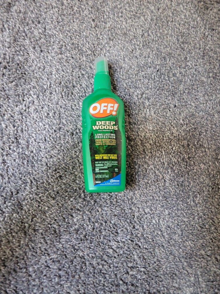 Used Off Mosquito Spray