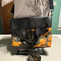 Soft Side Briefcase/Laptop Tote with matching Mens Wallet