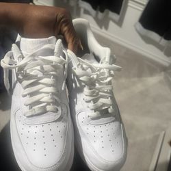 Men White Air Force Ones 
