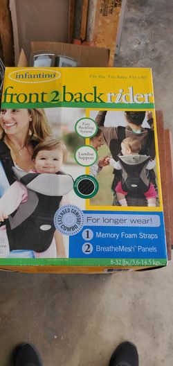 Baby front to back Rider