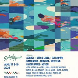 Sunday Splash House  Ticket Only 