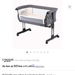 Mika Mickey Bedside Sleeper Bassinet 