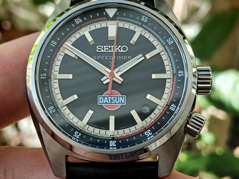 Seiko x Datsun Prospex Speedtimer SBDC219