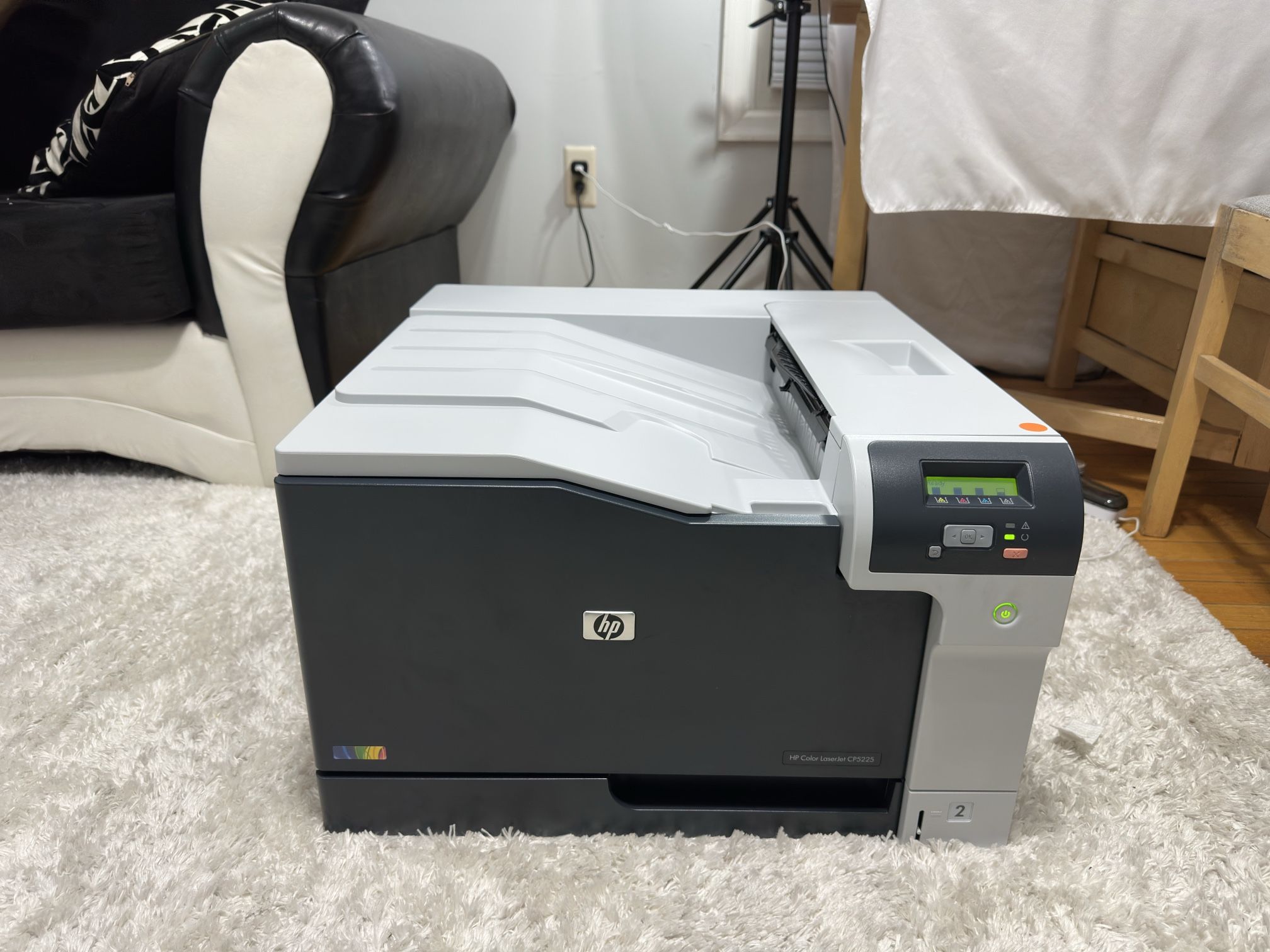 HP CP5225dn Color LaserJet Professional Laser Printer 1200 Total Impressions