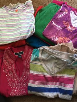 Like new condition/ sweaters/ shirts/ T's