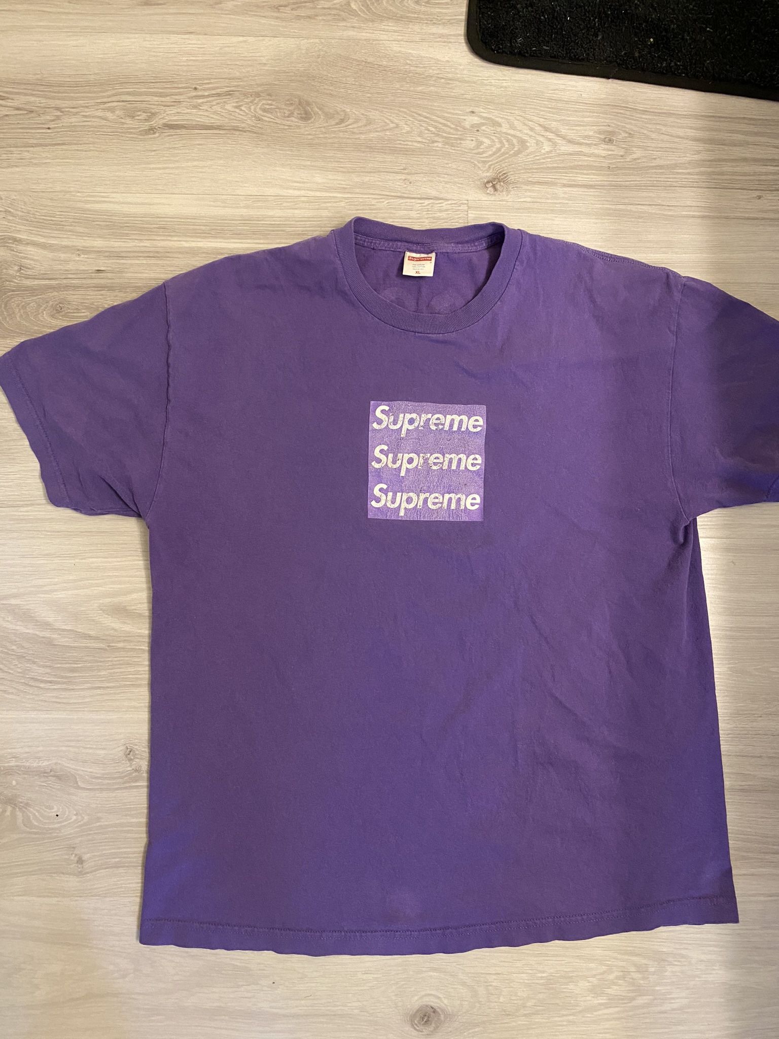 Supreme x ASSPIZZA Triple Box Logo
