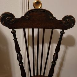 14th Century Victorian High Back Piano Stool $250