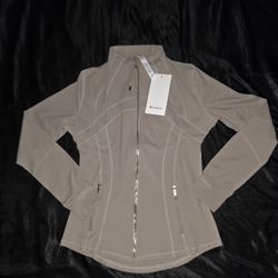 Lululemon Define Jacket Luon, Khaki, Size 8