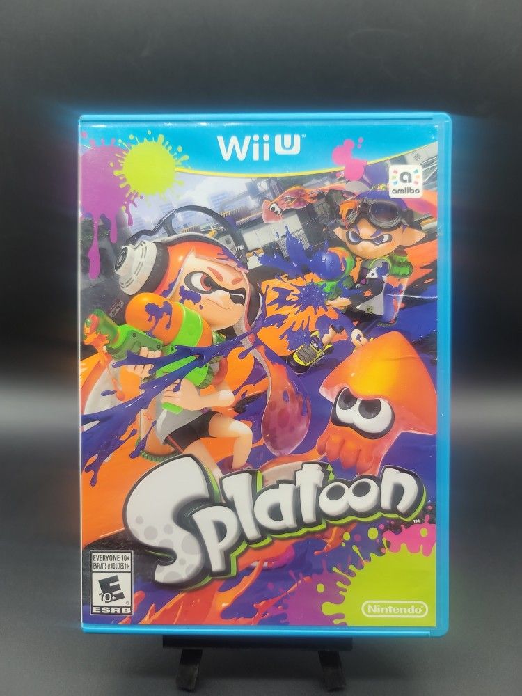 Nintendo Wii U Splatoon ( Complete ) Tested & Working