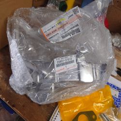 Toyota Genuine EGR Pipe Cooler Assembly (Part Number 25(contact info removed)0). 