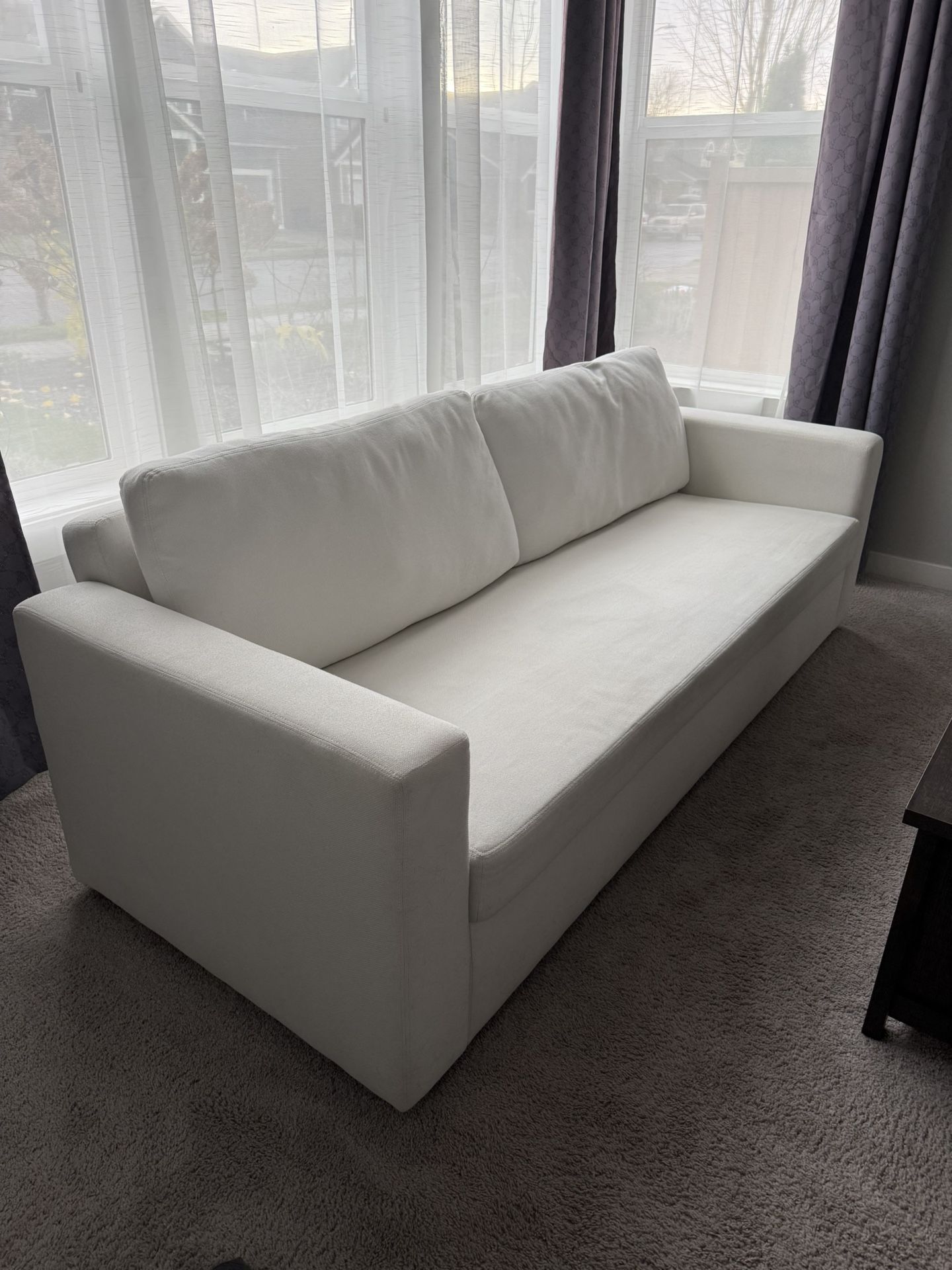 Pottery Barn Shasta Square Arm Storage Futon (87")