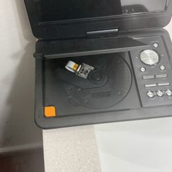 apeman Portable DVD Player Black USB Connectivity Plays DVD Media Compact Design