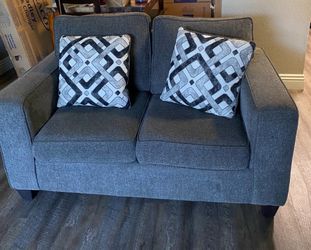 Sofa and loveseat