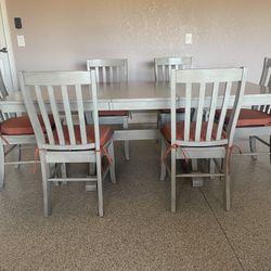 Large Table With 6 Chairs