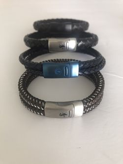 Bracelets. Leather and Rope. Clearance Collection