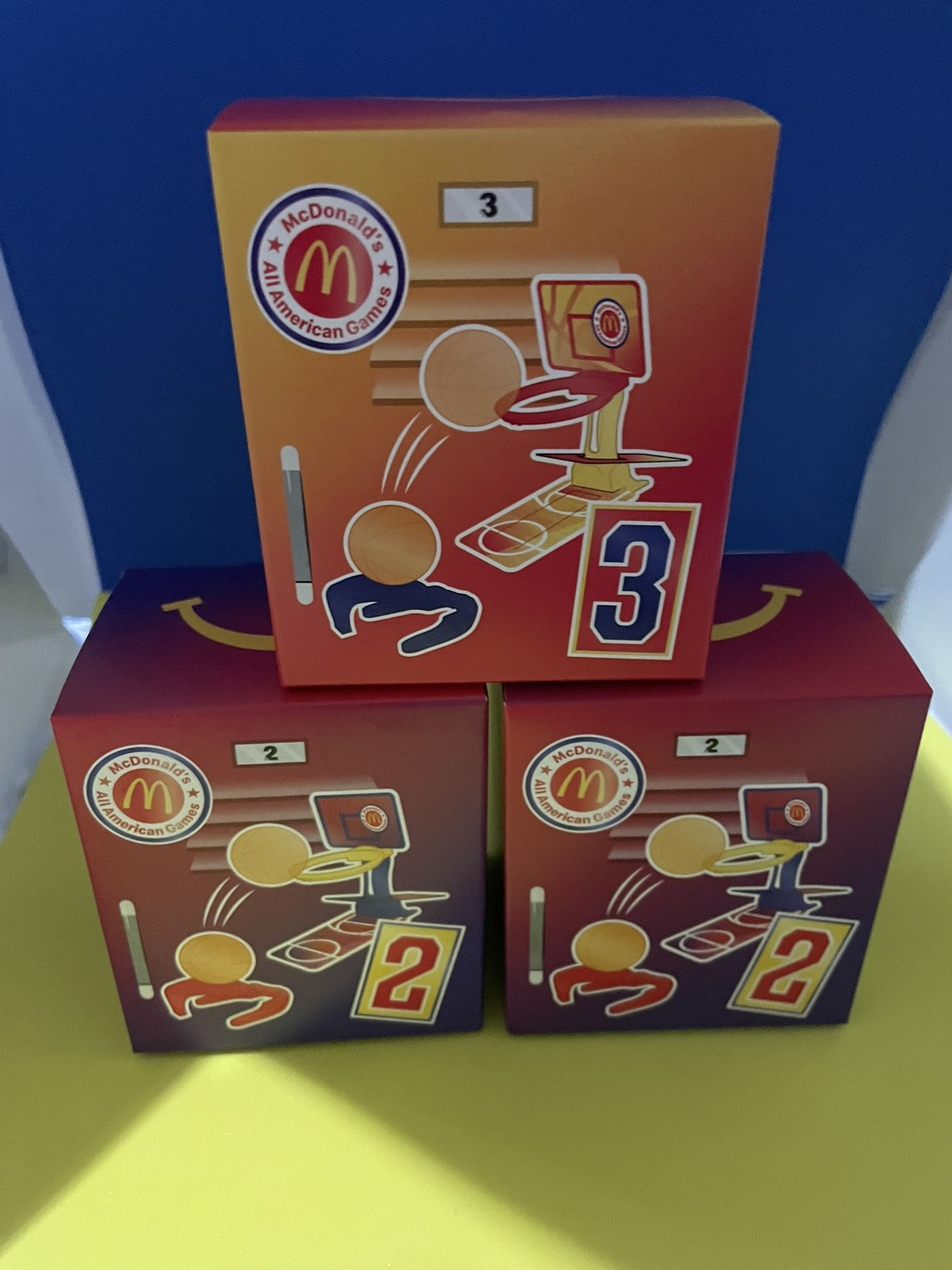 Never Opened 2025 McDonald's All-American Games Happy Meal Toys Basketball