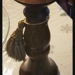 Beautiful Wooden Candle Holder