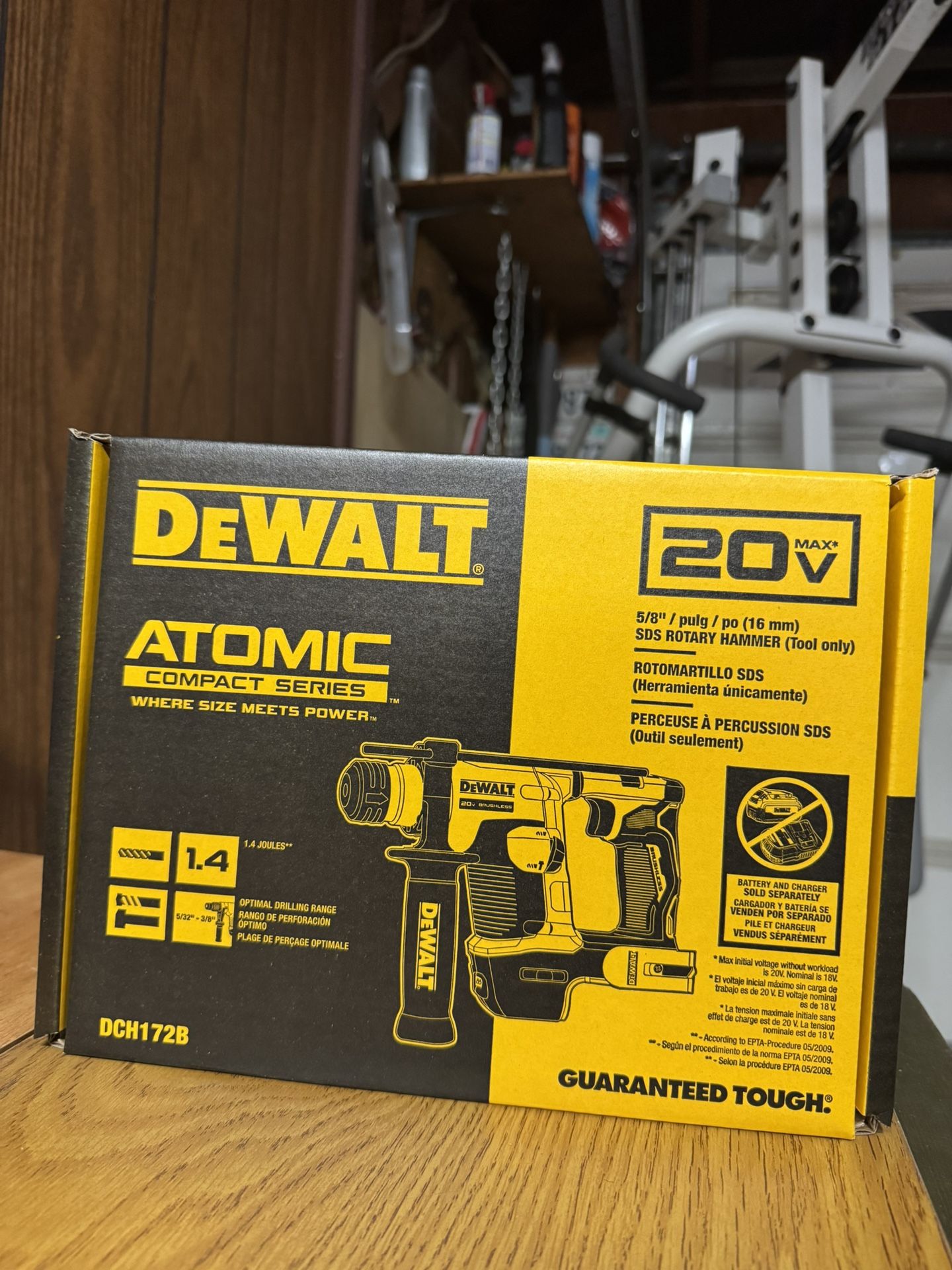 Dewalt 20V SDS ROTARY HAMMER DRILL.TOOL ONLY
