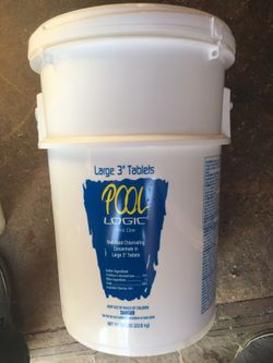 50LB Chlorine 3” Tabs $200