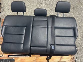 10-16 Mercedes W212 E350 Rear Seat Cushion Top Upper w/Headrests OEM