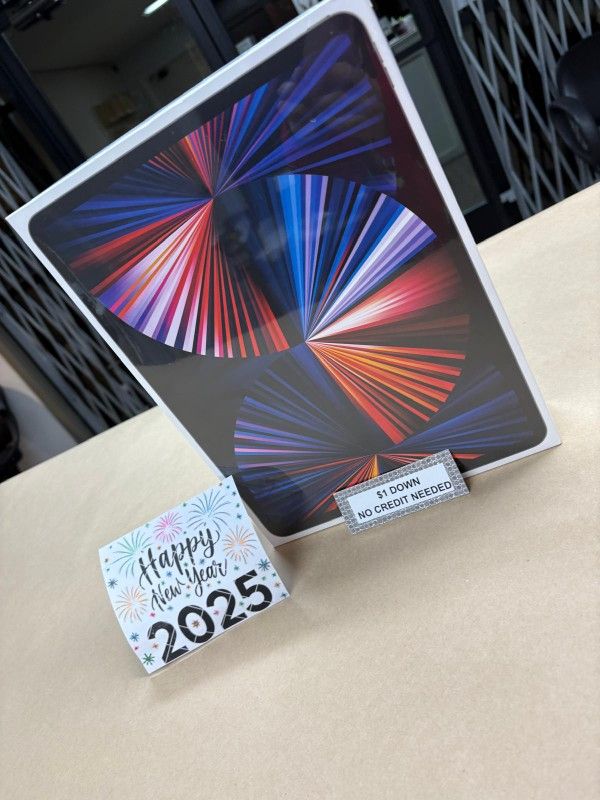 Apple IPad Pro 12.9 Inch 5th Gen Tablet - Pay $1 today and pay the rest later -