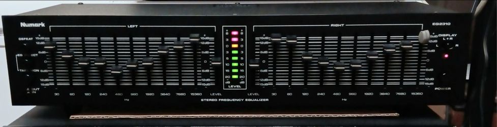 Newmark Equalizer 10-band Equalizer, tested (EQ 2310)