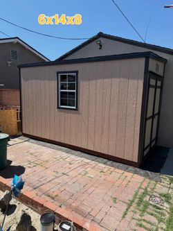Shed 6x14x8