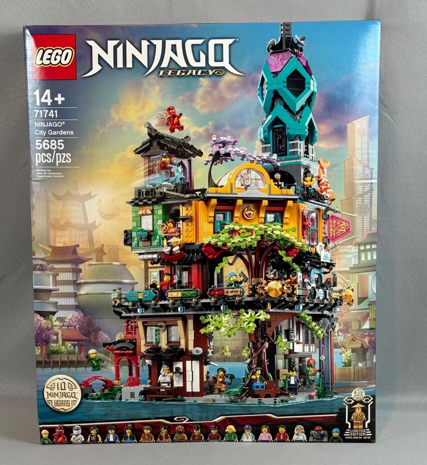 Lego 71741 Ninjago City Gardens New In Box