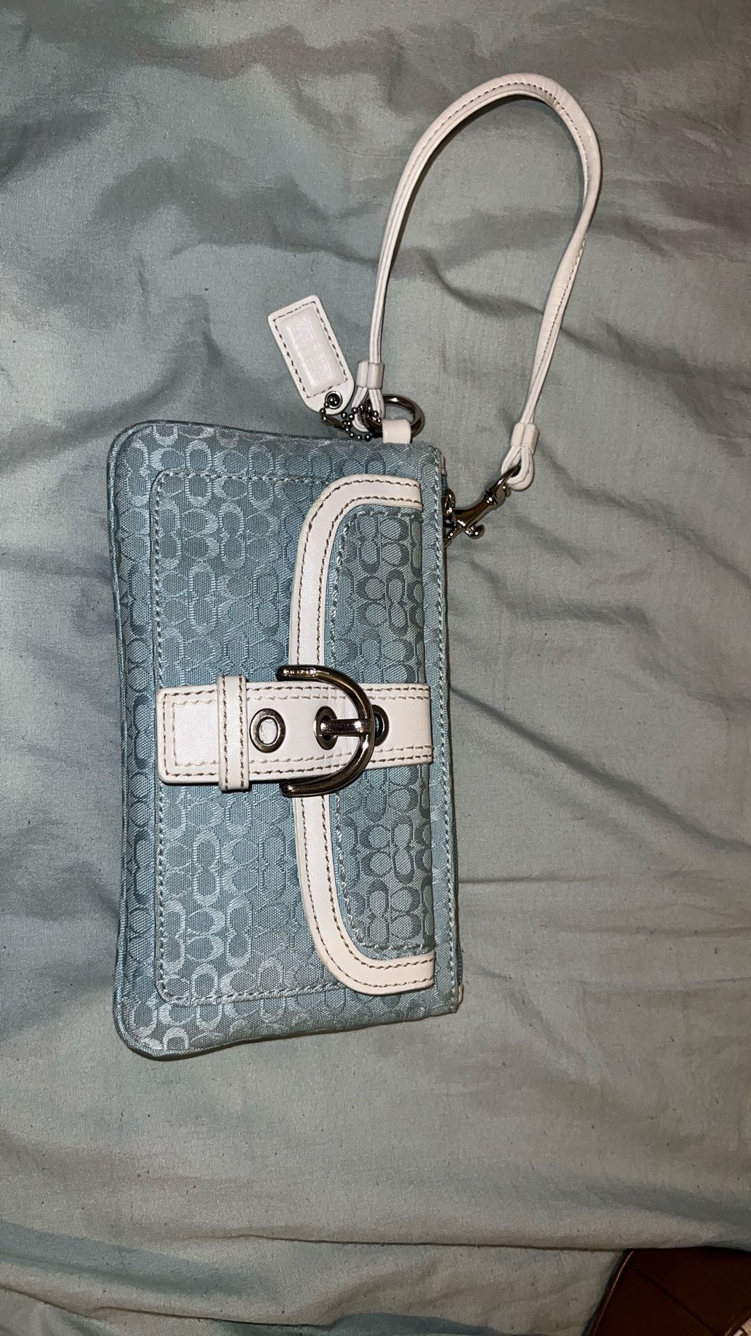 Baby Blue Coach Wrislet