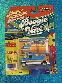 Johnny Lightning Boogie Vans 1976 Ford Econoline Van Limited Edition (No.6)