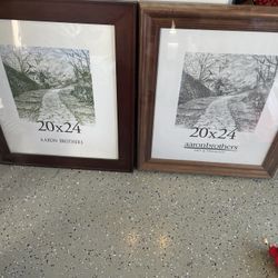 20x24 Wooden Frames