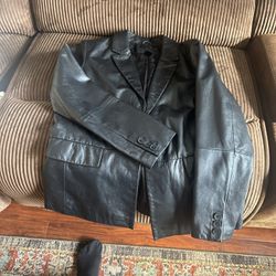Jaclyn Smith Classic Leather Jacket 