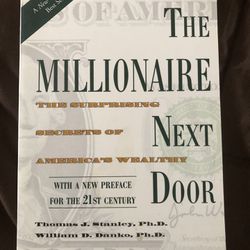 The Millionaire Next Door. With A New Preface For The 21st Century 