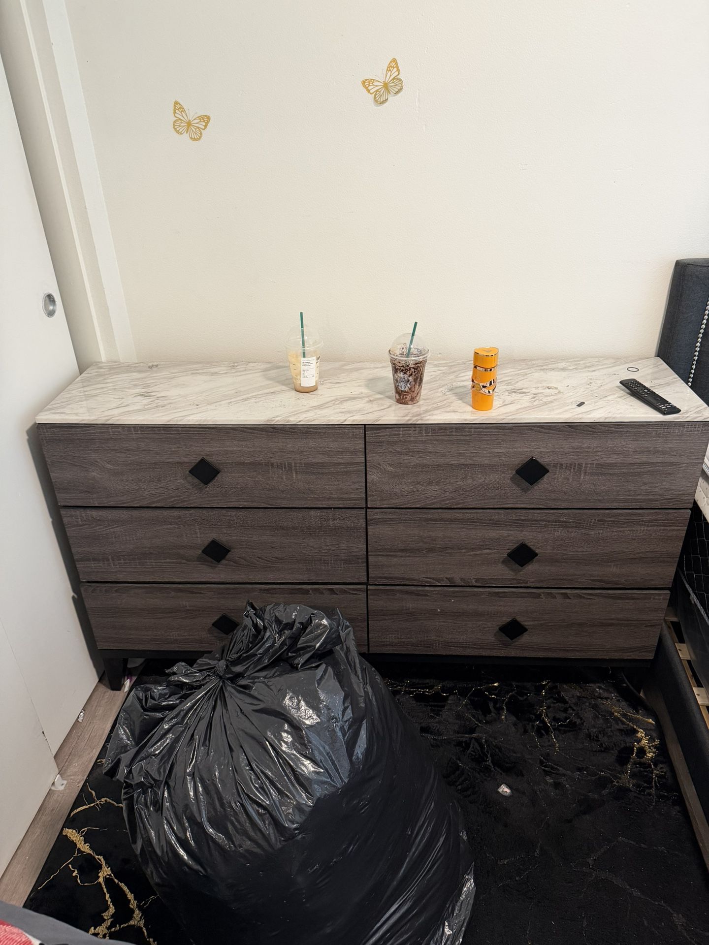 Bed Frame And Dresser