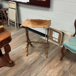 Vintage Wooden Accent Table