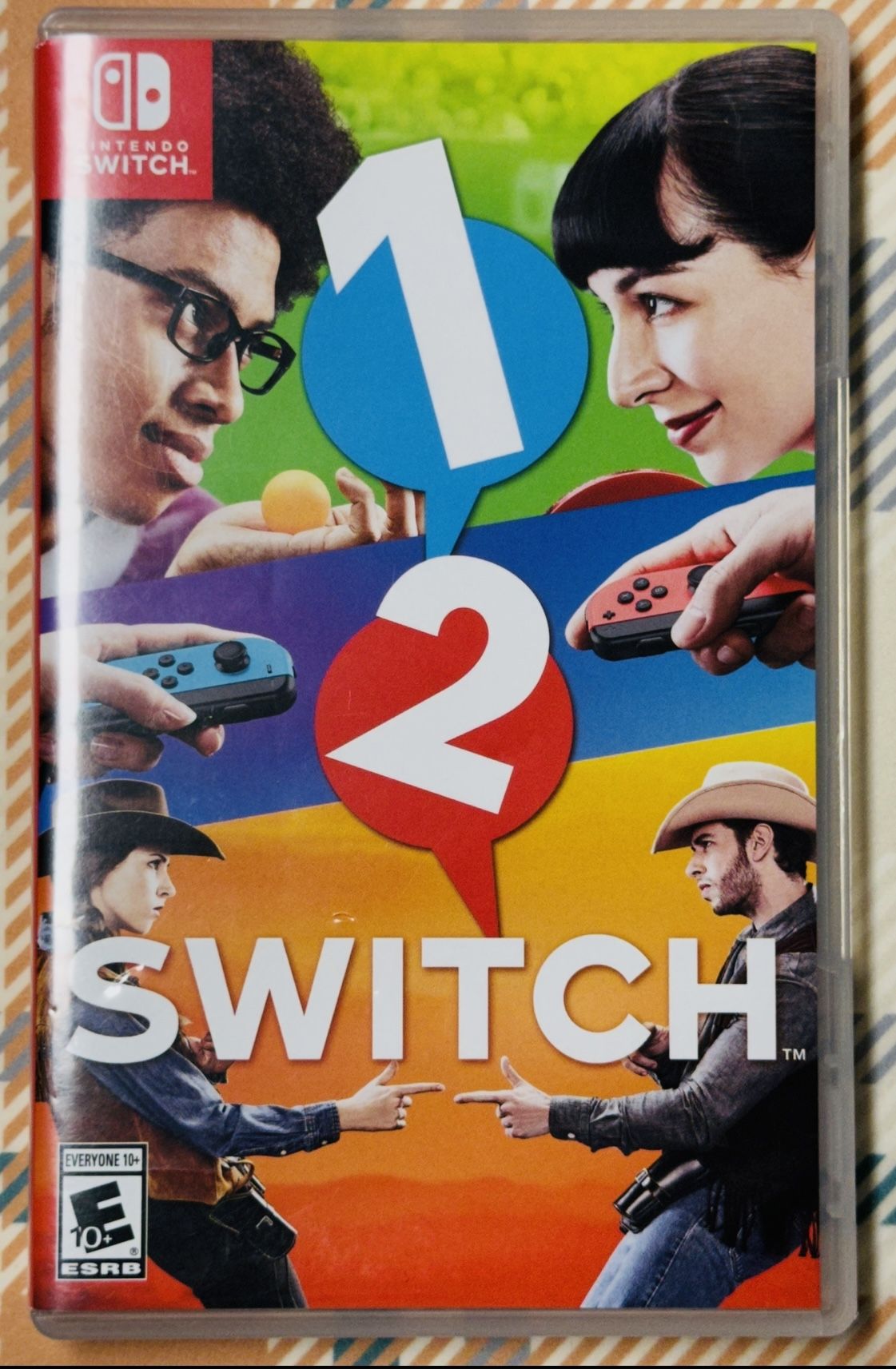 1-2 Switch - Nintendo Switch Tested/Works Fast Shipping With Case