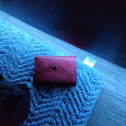 Louis Vuitton women's cherry empreinte leather wallet