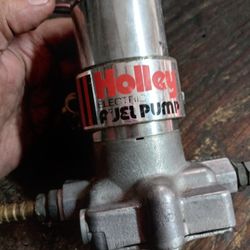 Holley Red Fuel Pump for sale.Barely Used Like New