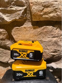 XR Dewalt batteries