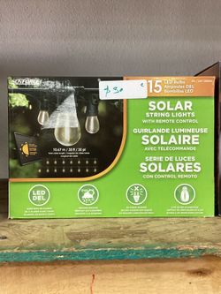 Solar lights