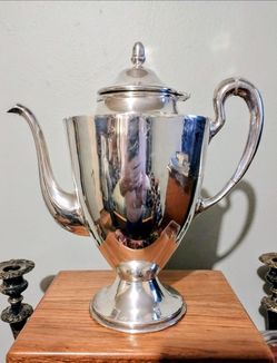 Large Sterling Silver coffee pot