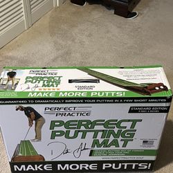 Perfect Putting Mat Barely Used 