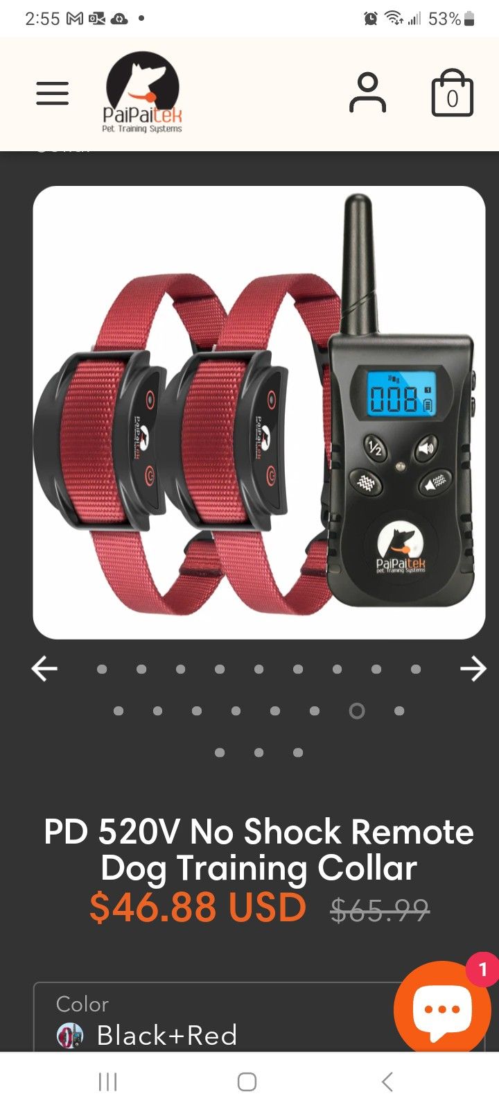 2 Dog Training Collars