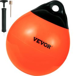 Boat Buoy Balls, 15" Diameter Inflatable Heavy-Duty Marine-Grade PVC Marker Buoys
