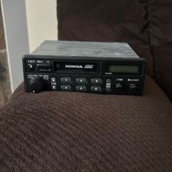 1991 Honda Civic Stock Cassette Radio. 