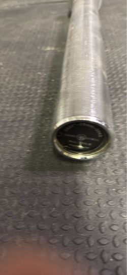 Chrome Olympic Barbell Bar