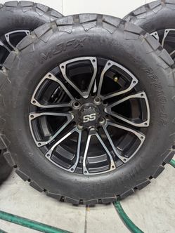 Golf Cart 12" Rims & Tires